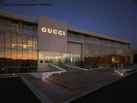 gucci headquarters address